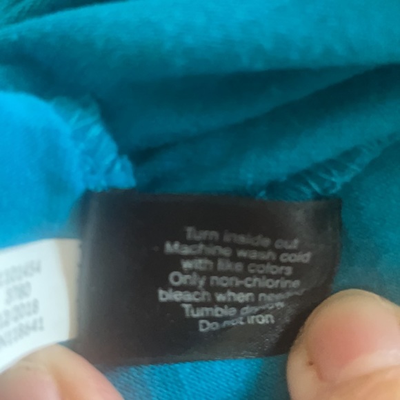 Lane Bryant Size 18/20. Thick lace, Robin egg blue sleeveless tank top. - Picture 6 of 6